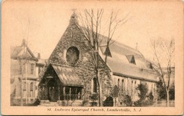 1927 Cartolina - St.Sndrews Episcopale Chiesa - Lambertville Nj Nuovo Maglia Q15 - £4.76 GBP