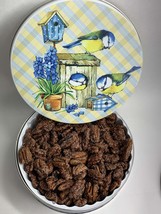 Cinnamon Roasted Nuts Gift Tin (Pecans, 1 Pound) - £15.63 GBP