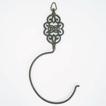 Chinese Qing Bronze and Iron Pot Hook with Shou 19th Century - £100.54 GBP