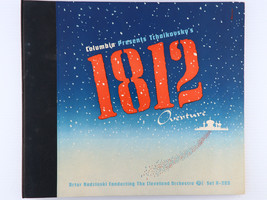 Tchaikovsky/Rodzinski/Cleveland Orchestra - 1812 Overture - 2x12&quot; 78 rpm X-205 - £25.84 GBP