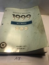 1999 Chevrolet S/T Truck Shop Service Repair Manual Book Engine Body OEM... - $29.70