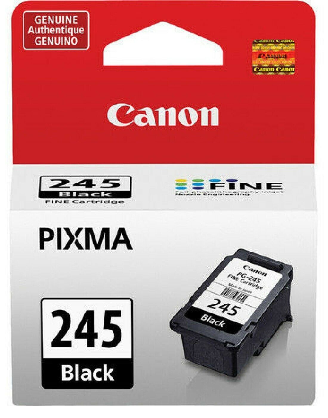 Genuine OEM PG245 PG 245 Black Ink cartridge for Cannon Pixma Printer Wireless - £39.48 GBP