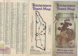 Tennessee Travel Map We&#39;ve Got a Lot in Store for You 1970&#39;s - £10.95 GBP