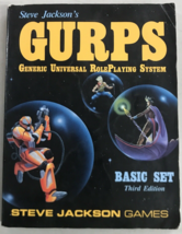 GURPS Basic Set Third Edition Rulebook 1992 Steve Jackson Games RPG - $34.64