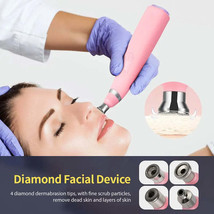 Foreverlily Diamond Microdermabrasion Machine Portable Facial Peeling Beauty Dev - £22.84 GBP