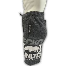 NWT ECKO UNLTD. MSRP $47.99 MEN&#39;S GRAY ADJUSTABLE PULL ON SHORTS SIZE S - $17.84