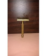 Gillette Regus Razor Brass Gold Tone - $41.03 CAD