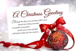 A Christmas Greeting - Christmas Greeting Card - 20697 - $2.79