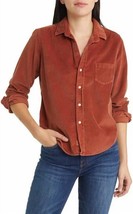 Frank &amp; Eileen barry tailored button up shirt in Rust - £112.62 GBP