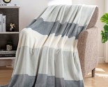 Bluish Gray, 50X60-Inch Homelike Moment Fleece Throw Blanket For Couch, ... - $35.96