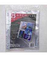 Print File Holds 10 3.5x5 inch Prints per Page Multi Ring 7 Hole Punch P... - $296.76 MXN