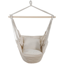 Hammock Hanging Rope Chair Porch Swing Seat Patio Yard Outdoor Camping B... - £37.11 GBP