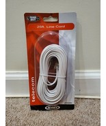 Jensen 25ft Line Telecom Cord JT1020WH New in Packaging - $10.95 CAD