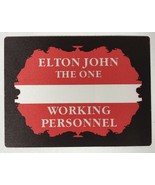 Elton John &quot;The One&quot; Official Back Stage Pass - £15.84 GBP