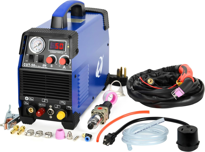  110/220V Plasma Cutter,2T/4T 55Amp Non-Touch Pilot Arc Inverter Dual Vo... - $273.84