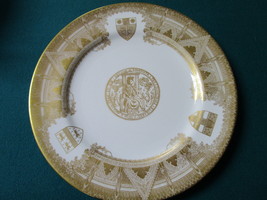 Spode England The Westminster Abbey Commemorative Plate 1065-1965 10 1/2... - $54.45