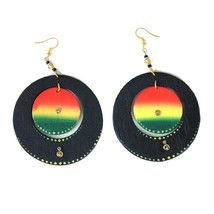 Best Colors Of Africa Hoop Earrings - $14.75