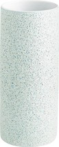 Vase CYAN DESIGN FIJI Contemporary Cylindrical Body Open Mouth Tall White Glaze - £184.61 GBP