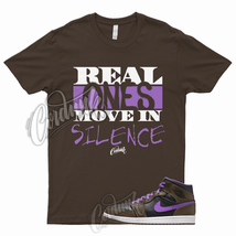 REAL T Shirt for AJ1 1 Black Mid Palomino Wild Berry Jordan Brown To Match Low - £18.44 GBP+