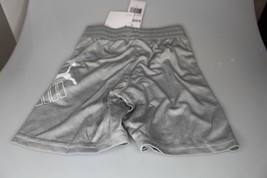 PUMA boys Amplified Essential Logo Athletic Shorts, Light Heather Grey, 4 US - £11.66 GBP