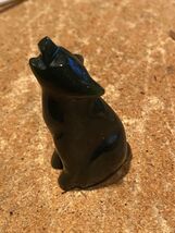 2" Black Agate Polished Howling Wolf Figurine *Pre-Owned* DTC - €12,01 EUR 2" Black Agate Polished Howling Wolf Figurine *Pre-Owned* DTC - €12,01 EUR