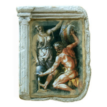 Hephaestus &amp; Thetis Achilles Weapons Wall Hanging Sculpture Handmade 02689 - £43.05 GBP
