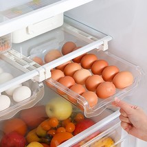 Egg Organizer Container for Fridge, Drawer Refrigerator Egg Storage Box ... - £18.17 GBP