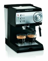 Hamilton Beach Espresso Machine with Steamer - Cappuccino, Mocha, &amp; Latte Maker - £126.27 GBP