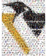 Amazing Pittsburgh Penguins NHL Hockey Montage w/COA - £9.17 GBP