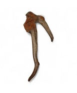 Wood Spirit Carving Folk Art Sculpture Handcrafted From Driftwood For Ru... - $54.53 CAD