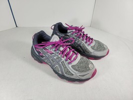 ASICS GEL Venture 6 Athletic Shoes Women&#39;s Size 9.5 Grey Purple Spectrum - $666.19 MXN