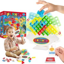 Board Games for Kids Adults Tetra Tower Balance Stacking Toys Perfect fo... - £18.68 GBP