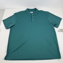 PGA TOUR  Airflux Regular-Fit Mesh Performance Golf Polo Shirt - Storm G... - $22.99