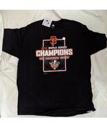 Sf San Francisco Géants 2010 World Séries Champions T-Shirt XL Noir MLB ... - €22,30 EUR