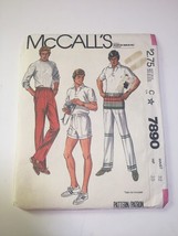 McCall&#39;s 7890 Size Waist 32 Men&#39;s Pants Shorts - $12.86