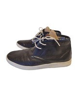 Ben Sherman Vance Chukka Lace Up Shoes Men&#39;s Size 9.5 Black Leather Boots - $21.95