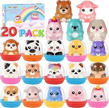 20 Pack Squishy Toys Kawaii Squishys Slow Rising Animals with Treasure Box Birth - £28.91 GBP