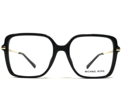 Michael Kors Eyeglasses Frames MK409U Dolonno 3005 Black Gold Square 53-17-140 - £73.78 GBP