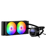 Cooler Master ARGB AIO Liquid CPU Cooler with 120mm Fans - $145.99