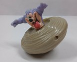 Vintage 1998 Warner Bros. Timy Tunes Dizzy Devil Spinning Top 3&quot; Wendy&#39;s... - $3.87