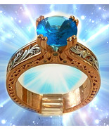  HAUNTED CODEX RING ENCODED ANCIENT SCRIPTS HIGHEST LIGHT MAGICK SCHOLAR - €421,16 EUR