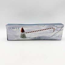 Towle Silverplated 9 1/2” Santa Candle Snuffer Candy Cane - $29.99