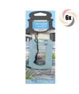 6x Packs Yankee Candle Jar Car Hanging Air Freshener | Beach Walk Scent - $31.22 CAD