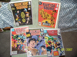 lot of {5} late 1980&#39;s marvel comics  {suicide squad} - £18.93 GBP
