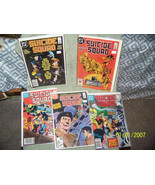 lot of {5} late 1980&#39;s marvel comics  {suicide squad} - £18.88 GBP