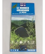 IGN French Hiking Travel Map Le Hohneck Gerardmer La Bresse 1:25000 Topo... - $17.54 CAD