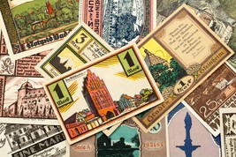 1920-1922 Germany Coin of Necessity (Emergency Coin) 25pc - Urban Scenes... - €89,92 EUR