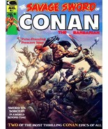 Comic Cover Poster - SAVAGE SWORD OF CONAN #1 (1974) Canvas Art Poster 1... - $44.92 CAD