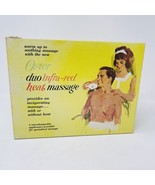 Vintage Oster Duo Infra Red Heat Massager Model 207-01 Box Manual Attach... - £19.71 GBP