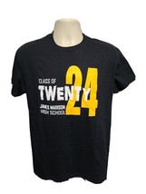 James Madison High School Class of 2024 Adult Medium Black TShirt - $332.91 MXN